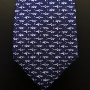 Charles Tyrwhitt Great White Shark Silk Tie